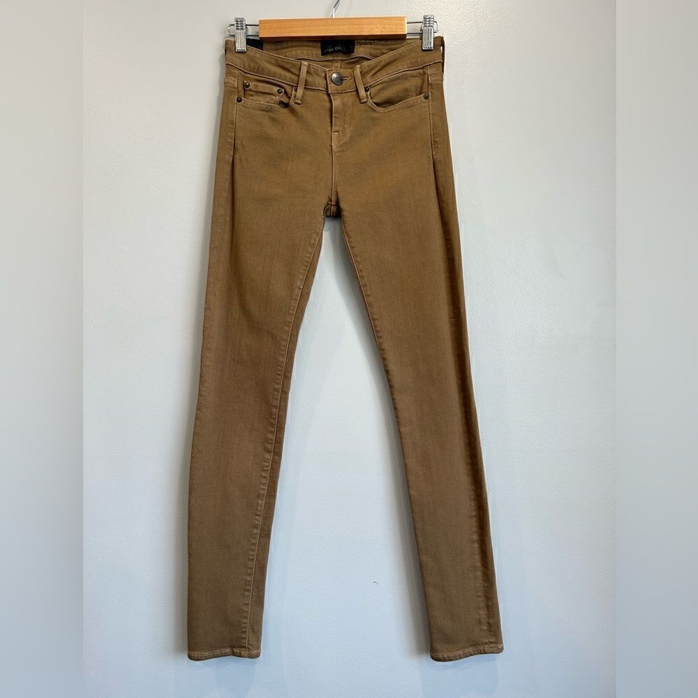 VINCE Women's Khaki Skinny Pants
